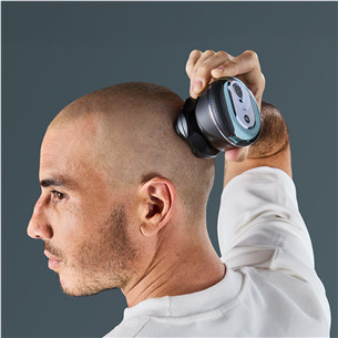 Rowenta GentleBald, Wet & Dry, black/blue - Head shaver