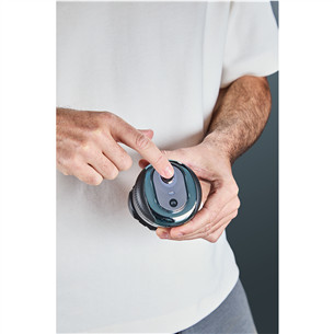 Rowenta GentleBald, Wet & Dry, black/blue - Head shaver