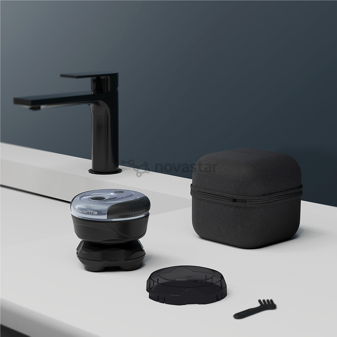 Rowenta GentleBald, Wet & Dry, black/blue - Head shaver