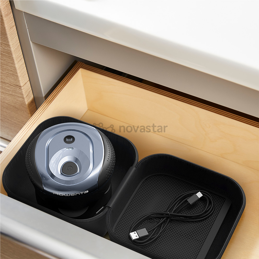 Rowenta GentleBald, Wet & Dry, black/blue - Head shaver