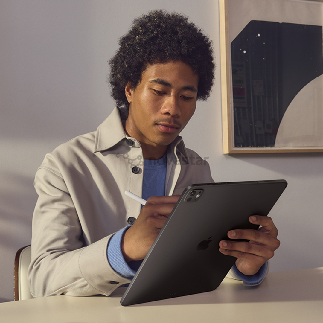 Apple iPad Pro 13”, M5 (2025), 1 TB, WiFi + Cellular, blizgus, sidabro spalvos - Planšetinis kompiuteris