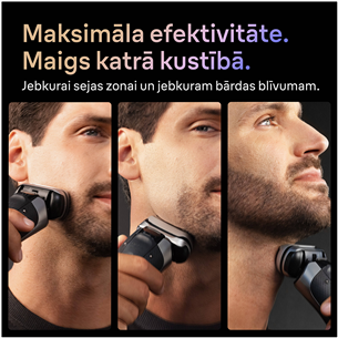 Braun Series 9 Pro+ Wet & Dry, станция SmartCare 6 в 1 и дорожный футляр PowerCase, темно-серый - Бритва