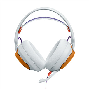 JBL Quantum 250, светло-зеленый/оранжевый - Гарнитура