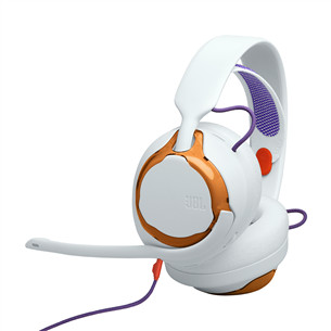 JBL Quantum 250, светло-зеленый/оранжевый - Гарнитура