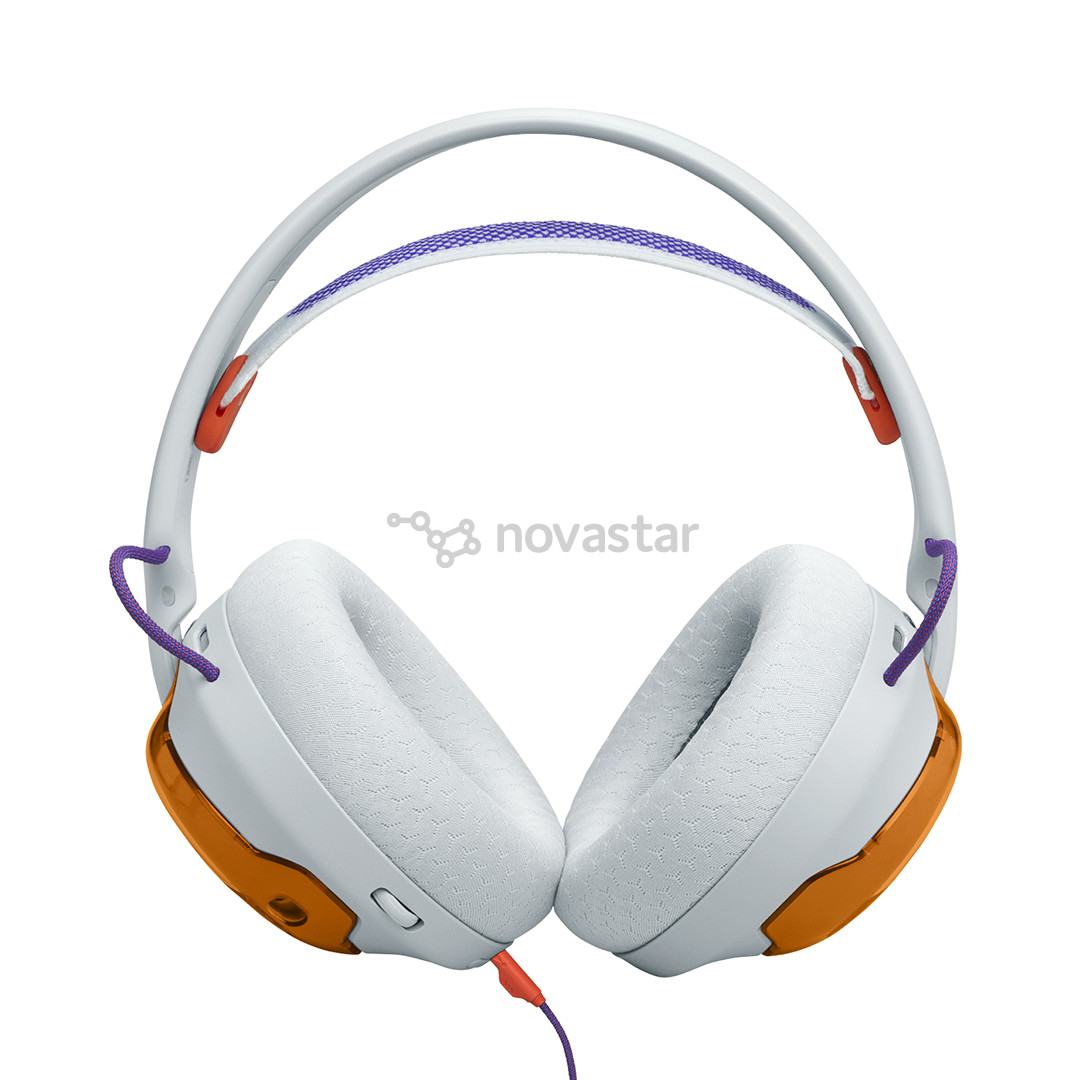 JBL Quantum 250, светло-зеленый/оранжевый - Гарнитура