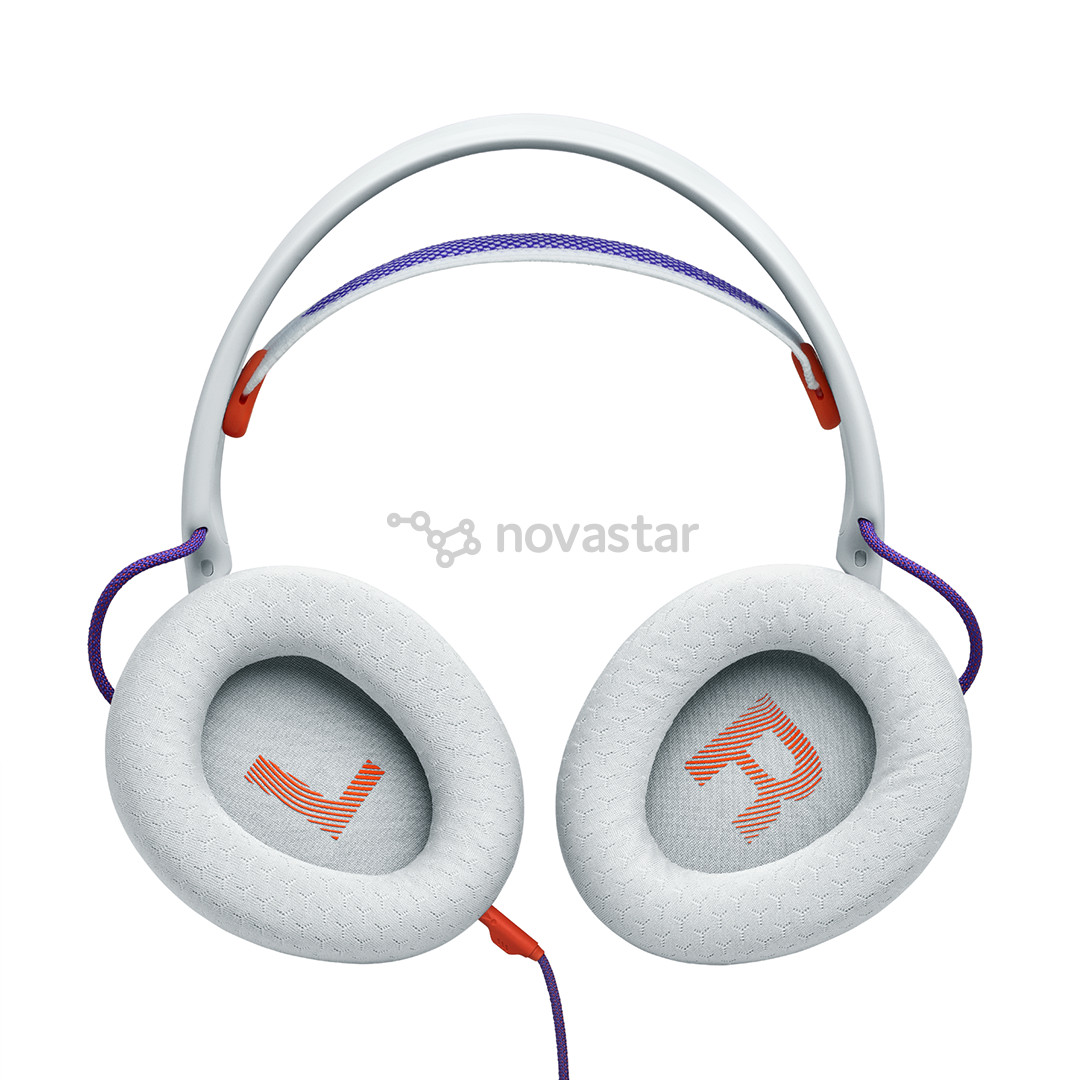 JBL Quantum 250, светло-зеленый/оранжевый - Гарнитура
