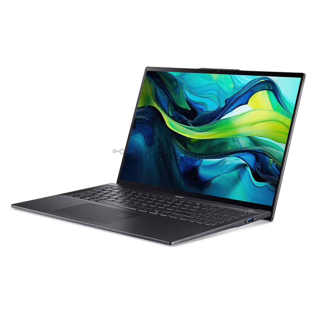 Acer Swift 16 AI OLED, 16'', WQXGA+, OLED, 120 Hz, Ultra 7, 32 GB, 1 TB, ENG, juodas - Nešiojamasis kompiuteris