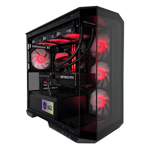 Intop Gaming R9 Aqua, Ryzen 9, 64 GB, 2 TB, RTX 5080, juodas - Stacionarus kompiuteris ER580400