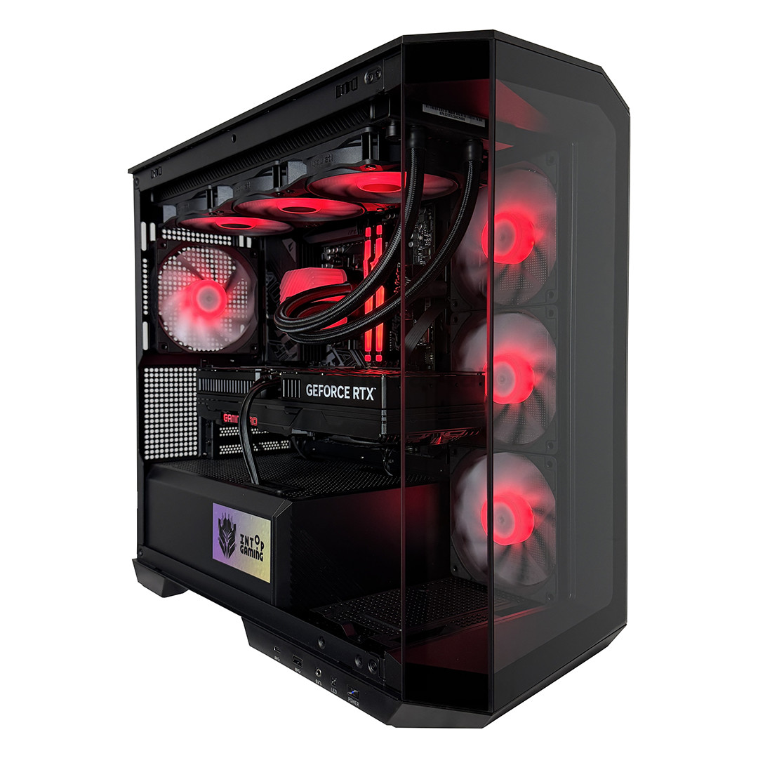 Intop Gaming R9 Aqua, Ryzen 9, 64 GB, 2 TB, RTX 5080, black - Desktop PC