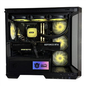 Intop Gaming R9 Aqua, Ryzen 9, 64 GB, 2 TB, RTX 5080, black - Desktop PC