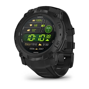 Garmin Instinct 3 Tactical Edition, 50 mm, juodas - Sportinis laikrodis 010-03020-50