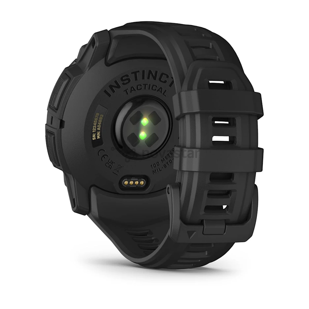 Garmin Instinct 3 Tactical Edition, 50 mm, juodas - Sportinis laikrodis