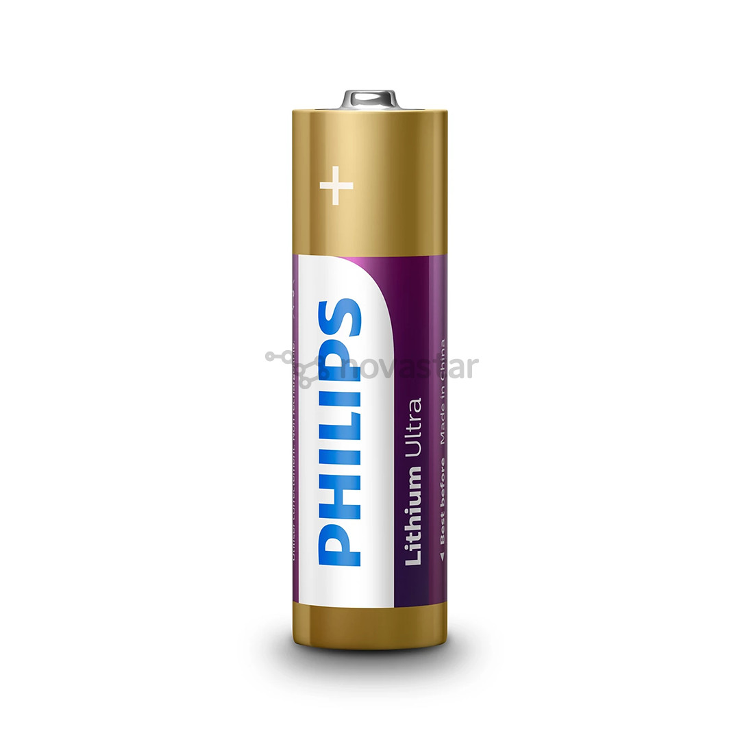 Philips Lithium Ultra, AA, 4 шт. - Батарейки