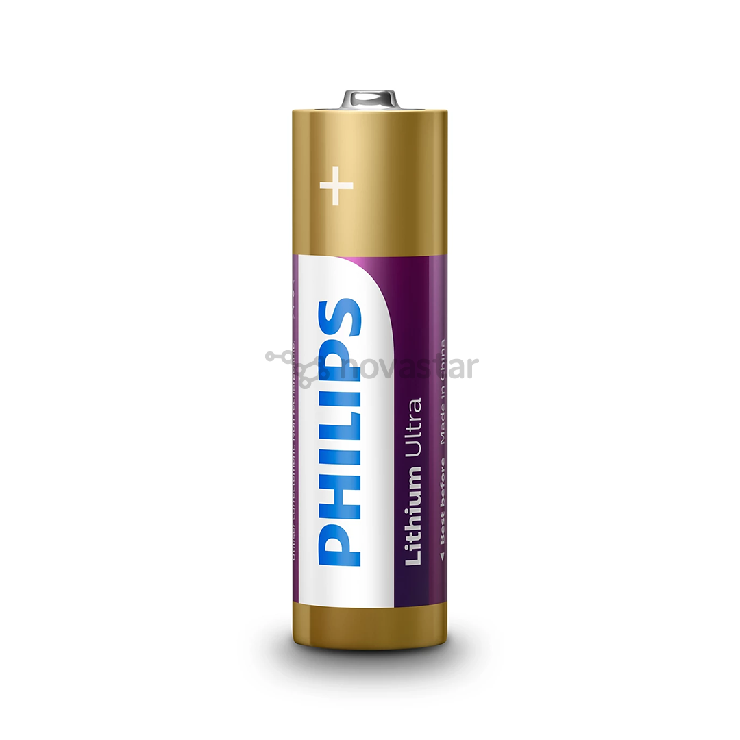 Philips Lithium Ultra, AA, 4 pc - Batteries
