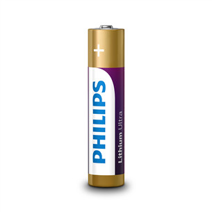 Philips Lithium Ultra, AAA, 4 шт. - Батарейки