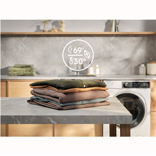 Electrolux 700 Series SteamCare, 9 kg, gylis 63,1 cm, 1600 aps./min. - Skalbimo mašina