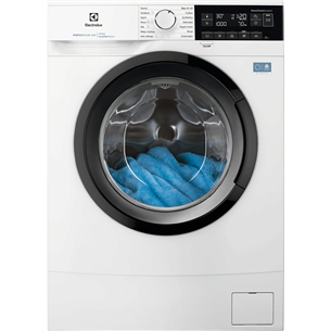 Electrolux 600 Series SensiCare, 7 kg, gylis 44,9 cm, 1400 aps./min. - Skalbimo mašina EWS6347DE