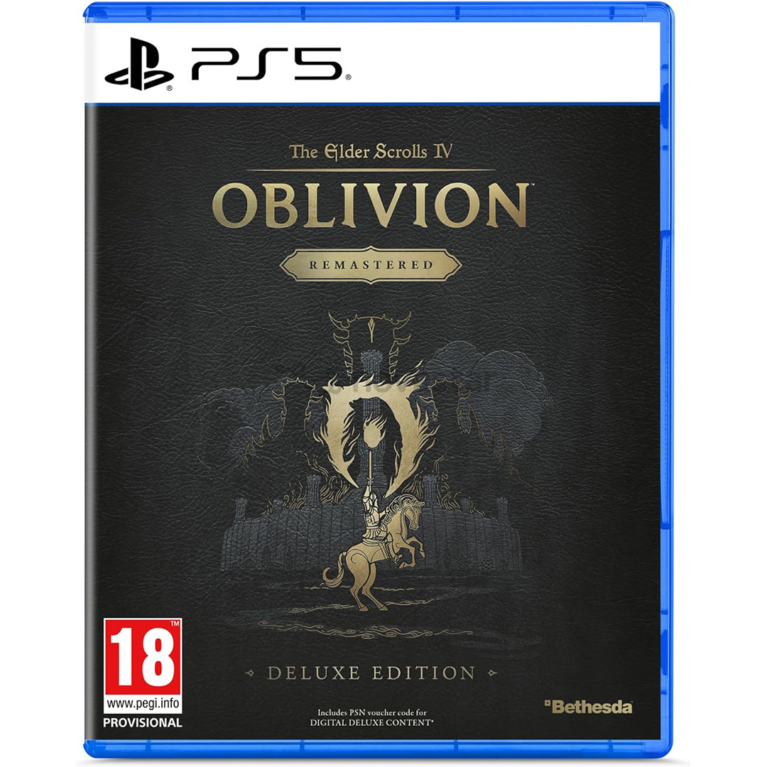 The Elder Scrolls IV: Oblivion Remastered Deluxe Edition, PlayStation 5 - Žaidimas