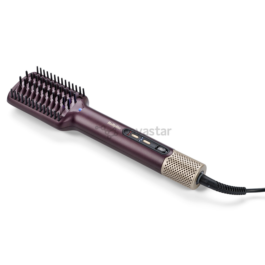 Babyliss Air Power Smooth, 900 W, violetinės/aukso spalvos - Plaukų formavimo šukos