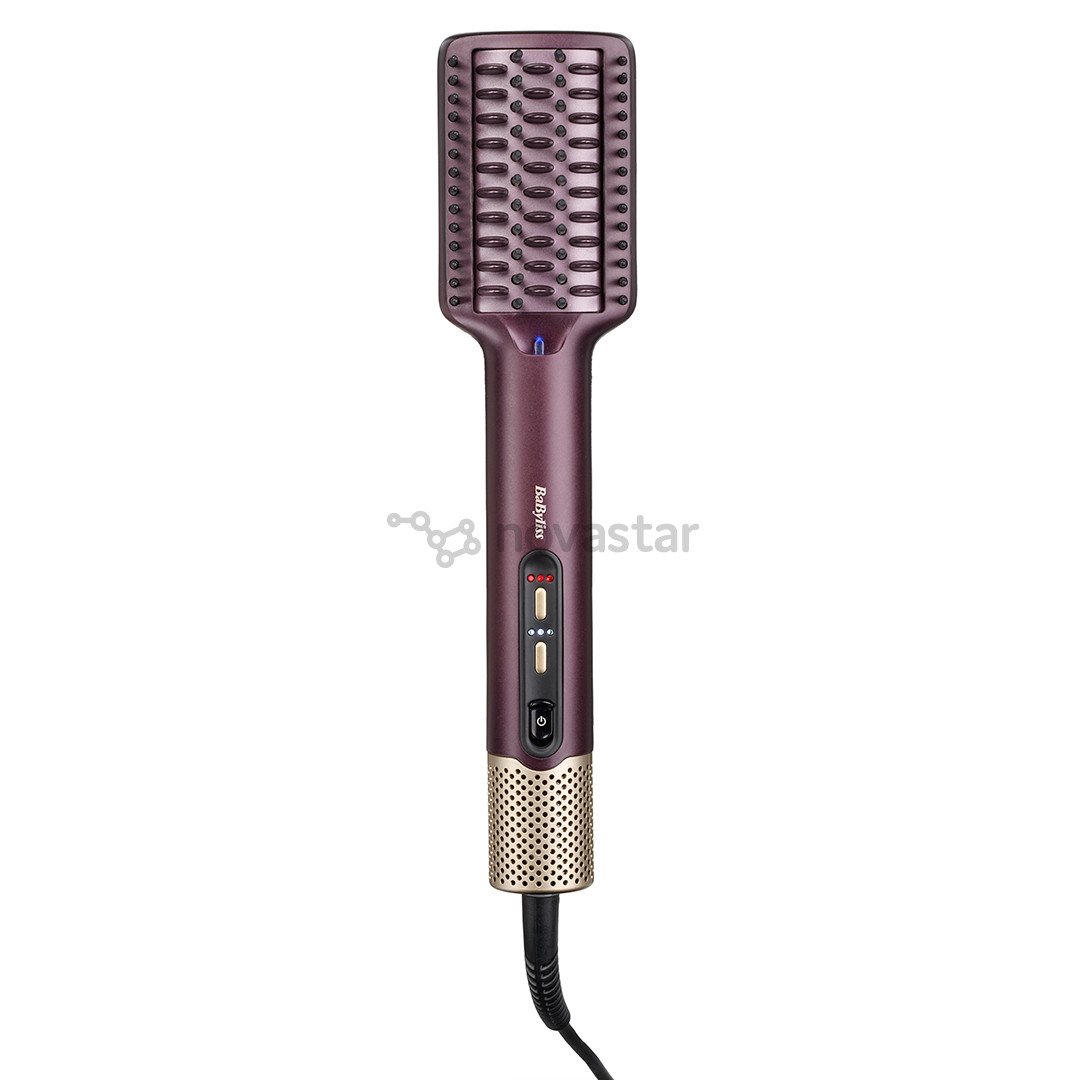 Babyliss Air Power Smooth, 900 W, violetinės/aukso spalvos - Plaukų formavimo šukos