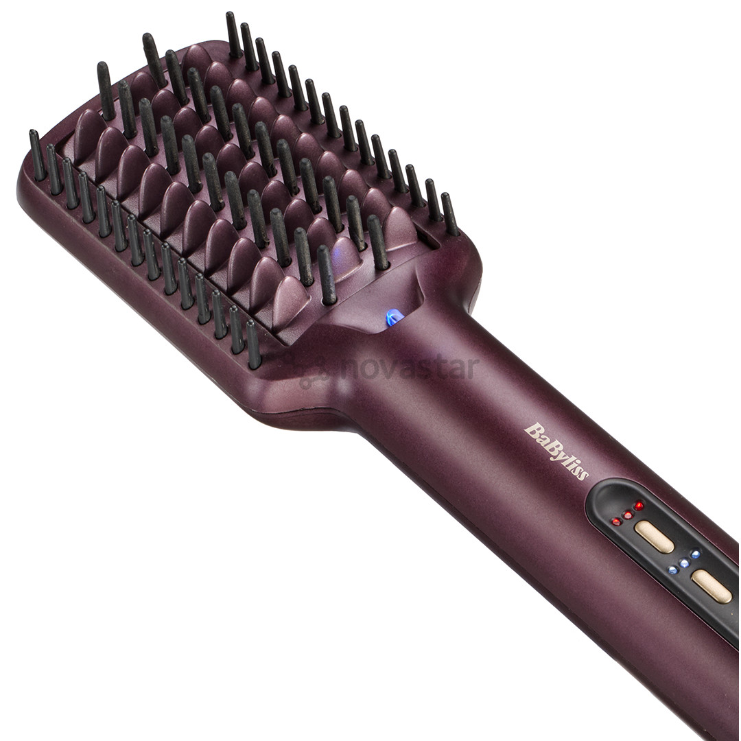 Babyliss Air Power Smooth, 900 W, violetinės/aukso spalvos - Plaukų formavimo šukos