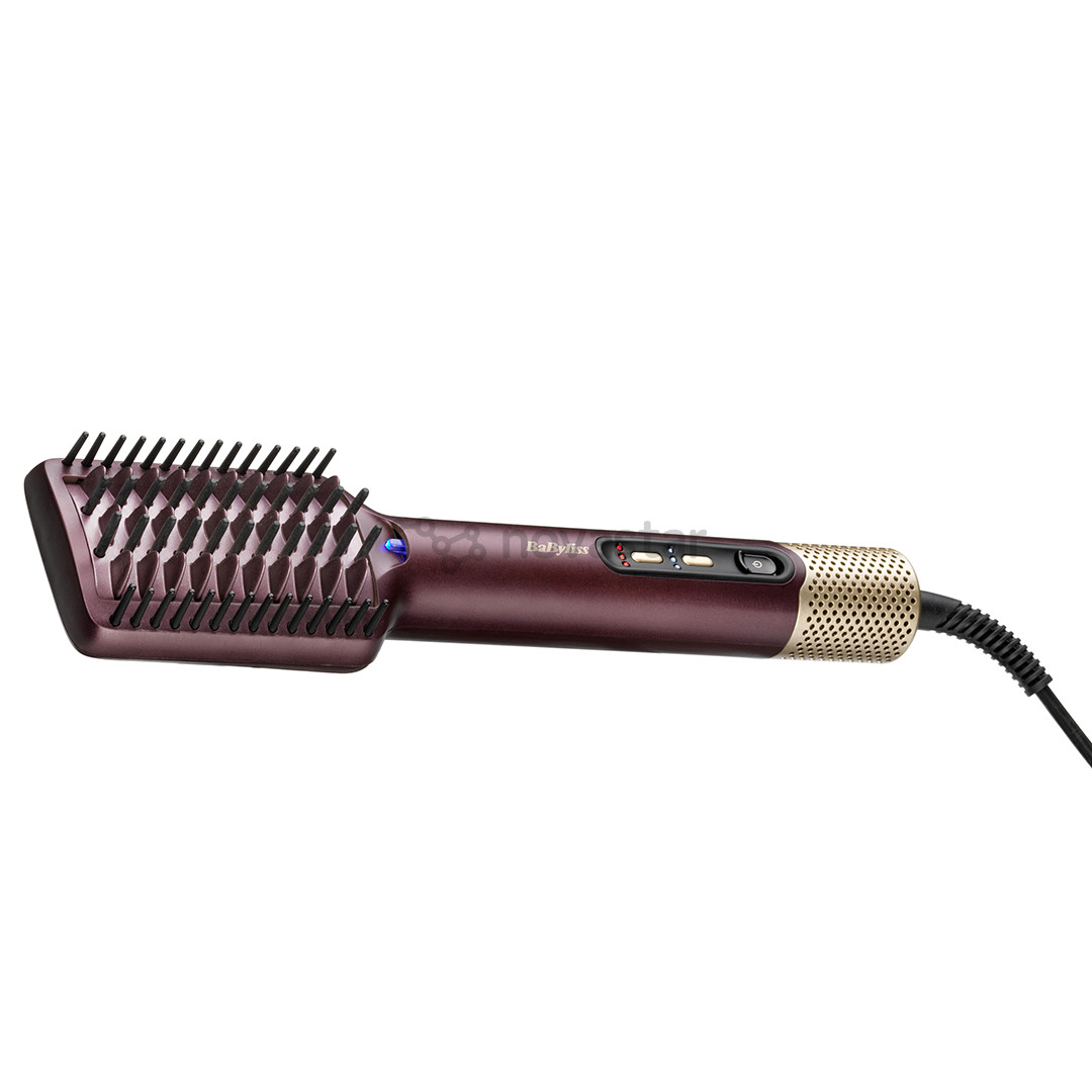 Babyliss Air Power Smooth, 900 W, violetinės/aukso spalvos - Plaukų formavimo šukos