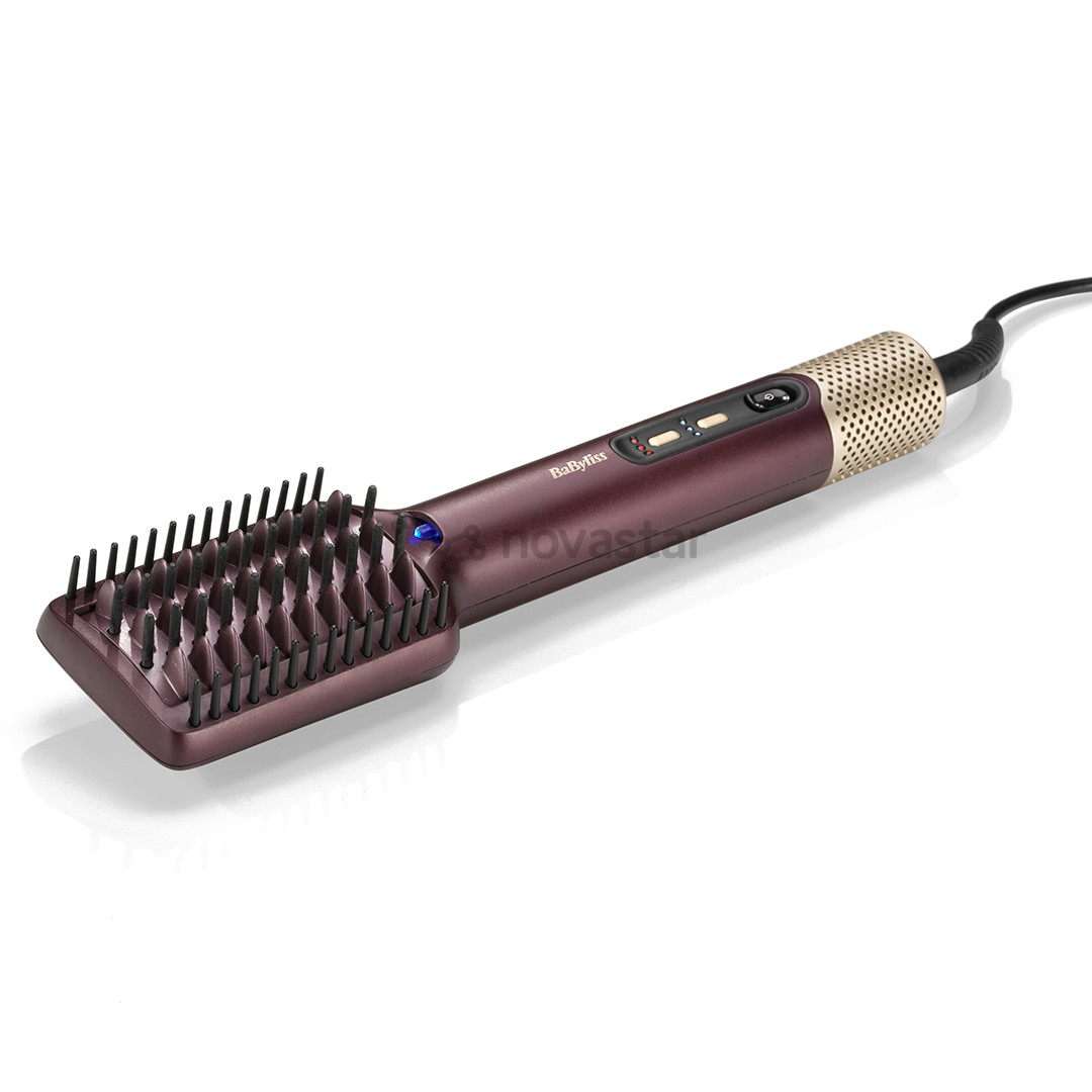 Babyliss Air Power Smooth, 900 W, violetinės/aukso spalvos - Plaukų formavimo šukos