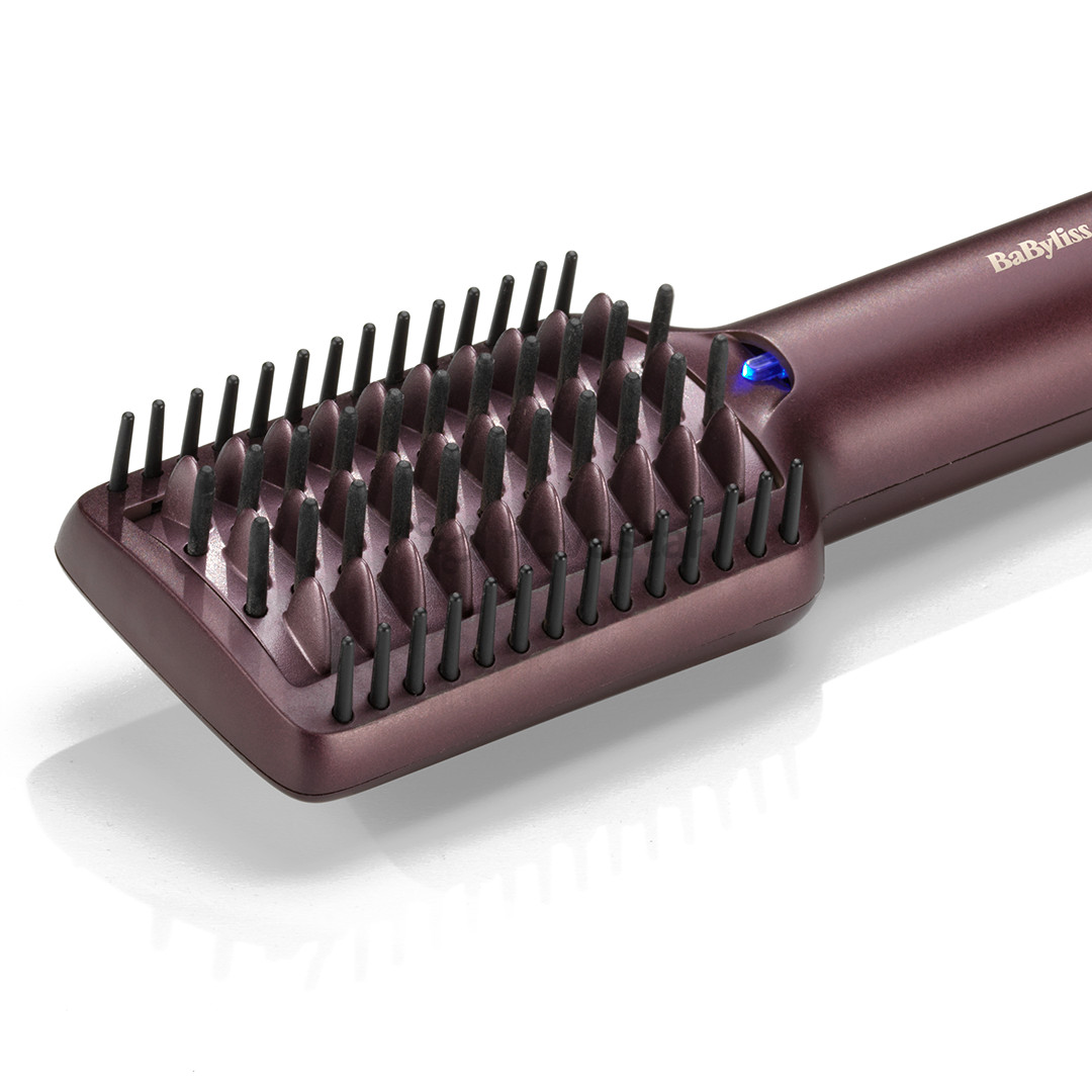 Babyliss Air Power Smooth, 900 W, violetinės/aukso spalvos - Plaukų formavimo šukos