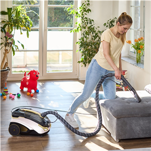 Thomas Amfibia Pro 4ALL, 1700 W, juodas/baltas/smėlio spalvos - Dulkių siurblys