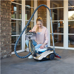 Thomas Amfibia Pro 4ALL, 1700 W, juodas/baltas/smėlio spalvos - Dulkių siurblys