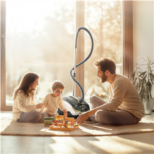 Thomas Amfibia Pro 4ALL, 1700 W, juodas/baltas/smėlio spalvos - Dulkių siurblys