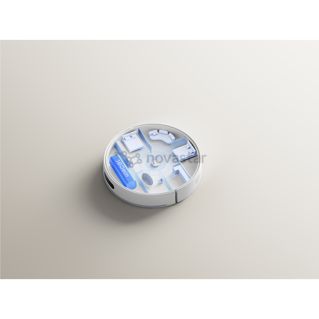 Xiaomi Vacuum S40, сухая и влажная уборка, белый - Робот-пылесос