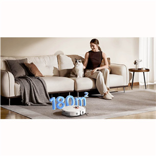 Xiaomi Vacuum S40 Pro, wet & dry, baltas - Dulkių siurblys robotas