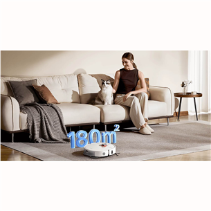 Xiaomi Vacuum S40 Pro, wet & dry, baltas - Dulkių siurblys robotas