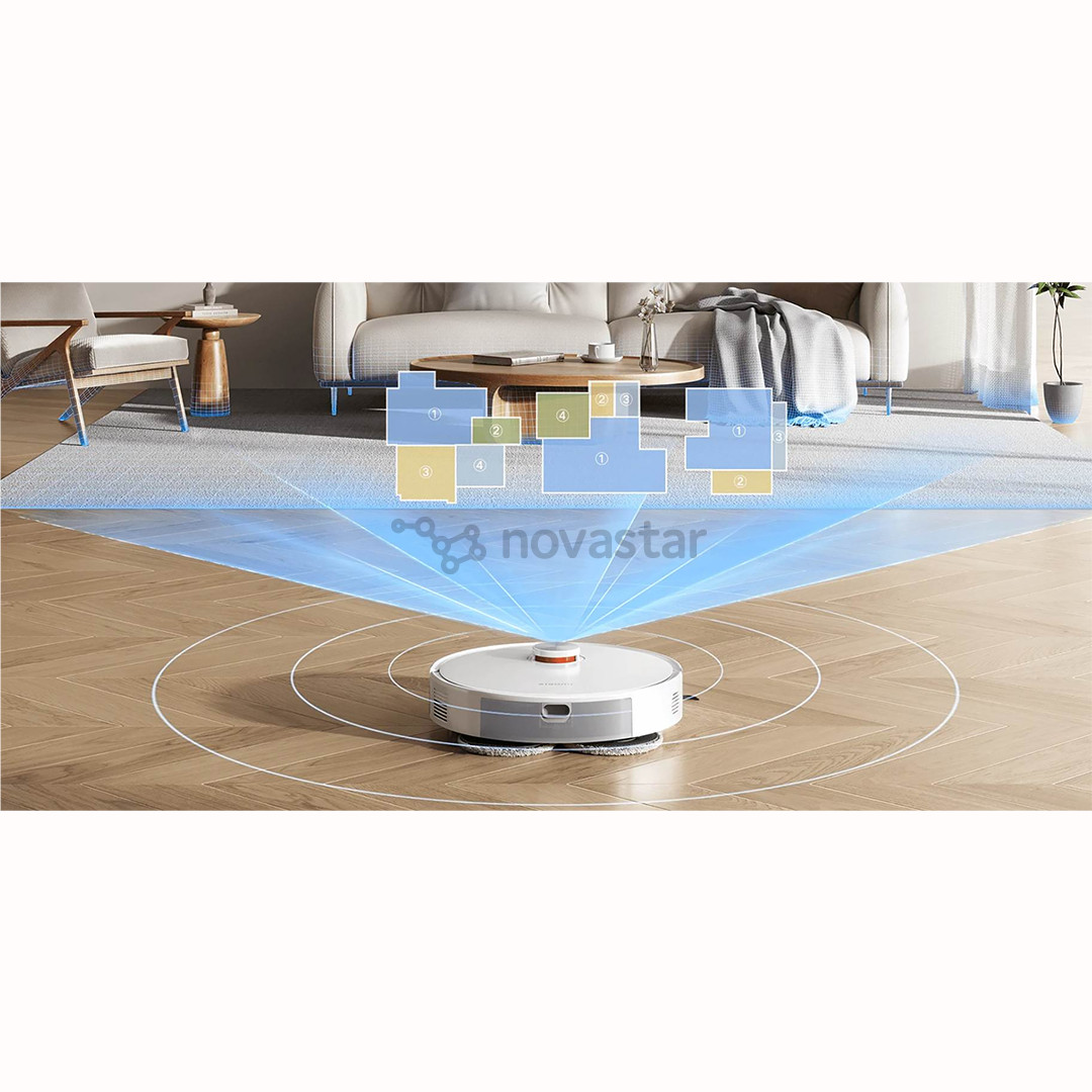 Xiaomi Vacuum S40 Pro, wet & dry, baltas - Dulkių siurblys robotas