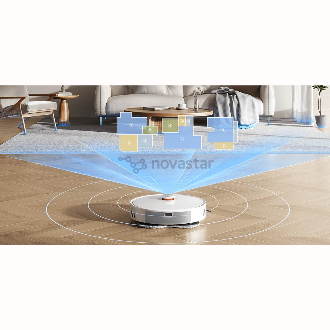 Xiaomi Vacuum S40 Pro, wet & dry, baltas - Dulkių siurblys robotas