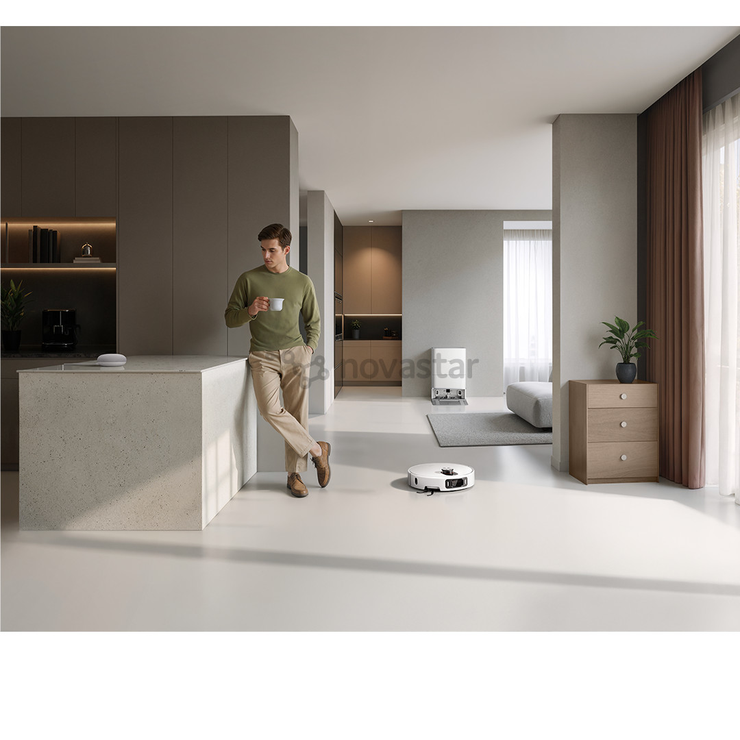 Xiaomi Vacuum 5 Pro, wet & dry, baltas - Dulkių siurblys robtoas