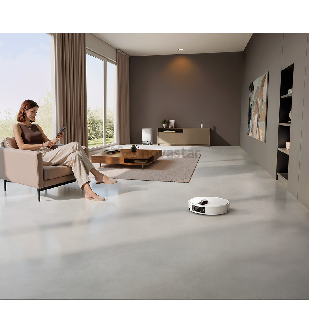 Xiaomi Vacuum 5 Pro, wet & dry, baltas - Dulkių siurblys robtoas