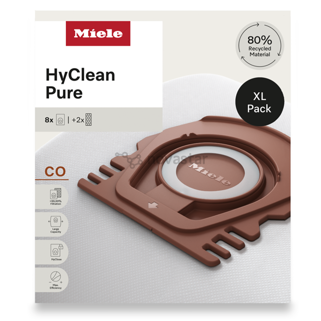 Miele CO XL HyClean Pure, Guard M1, 8 vnt. - Dulkių maišeliai
