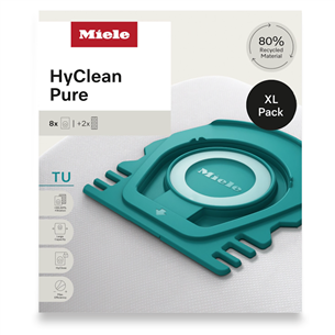 Miele TU XL HyClean Pure, Guard L1 & Guard S1, 8 vnt. - Dulkių maišeliai 12694890