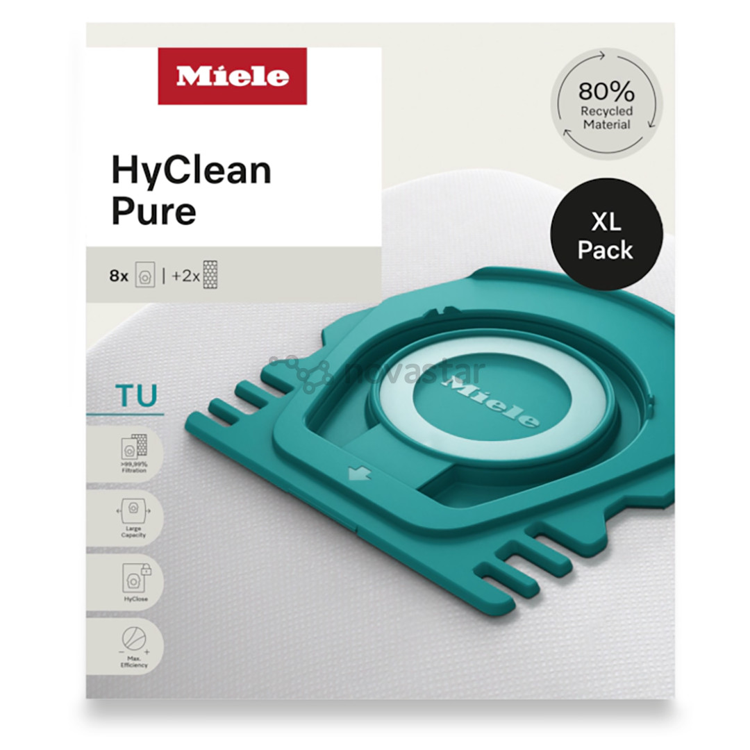 Miele TU XL HyClean Pure, Guard L1 & Guard S1, 8 vnt. - Dulkių maišeliai