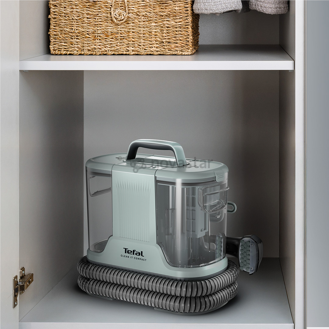 Tefal Clean It Compact, žalias - Kilimų ir apmušalų valymo įrenginys
