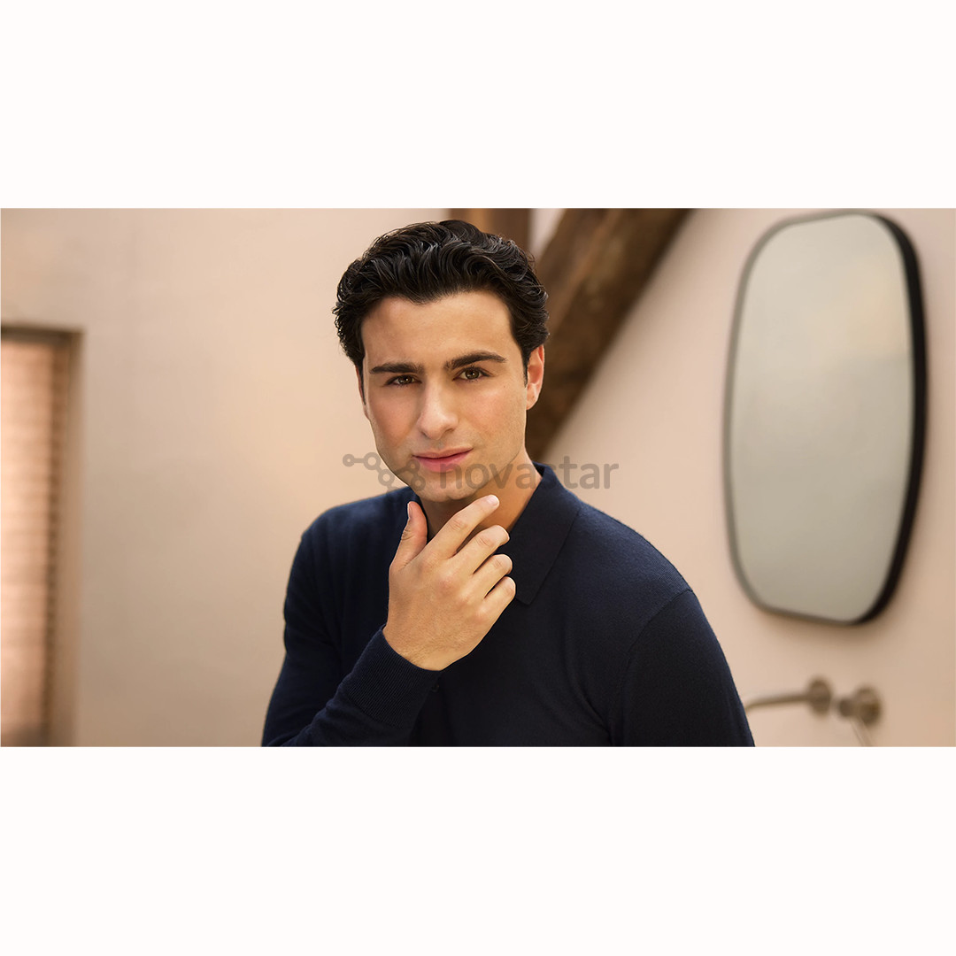 Philips i9000, SkinIQ, Wet & Dry, tamsiai pilka - Barzdaskutė