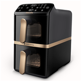 Philips Airfryer 4000 Series Stacked Dual Basket, 2300 Вт, 10 л, черный - Аэрогриль