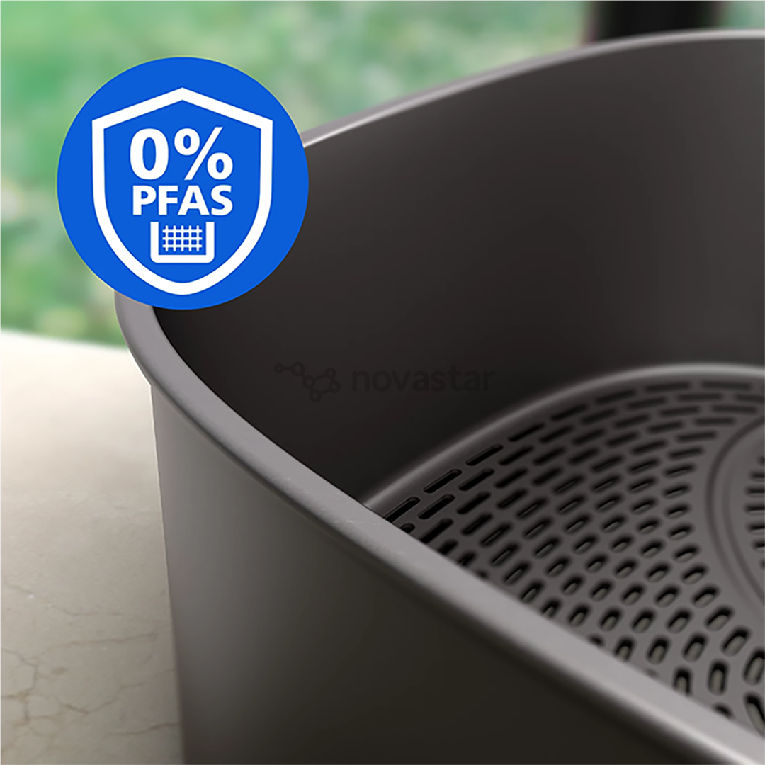 Philips Airfryer 4000 Series Stacked Dual Basket, 2300 Вт, 10 л, черный - Аэрогриль