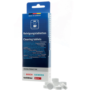 Bosch, 10 pcs - Cleaning tablets for espresso machine 00312504
