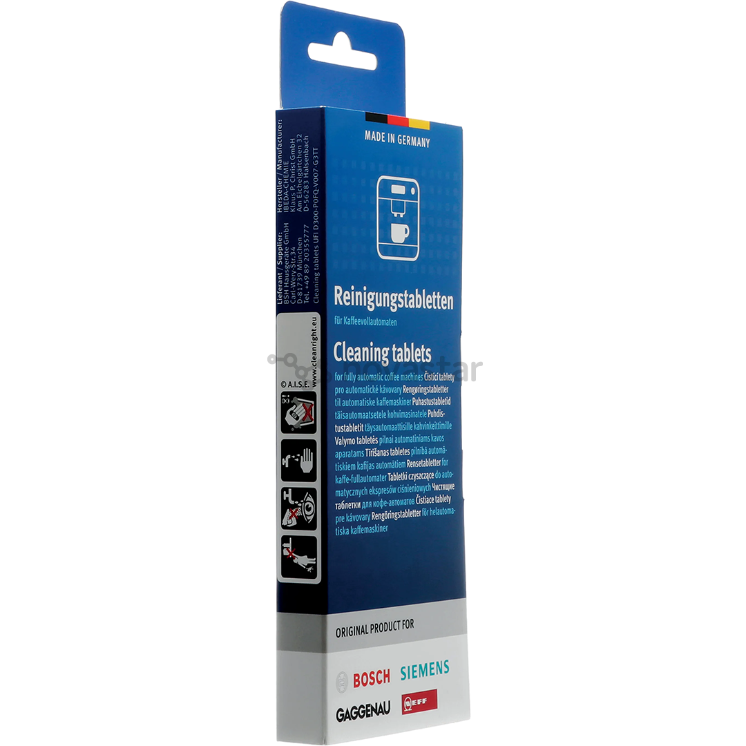 Bosch, 10 pcs - Cleaning tablets for espresso machine