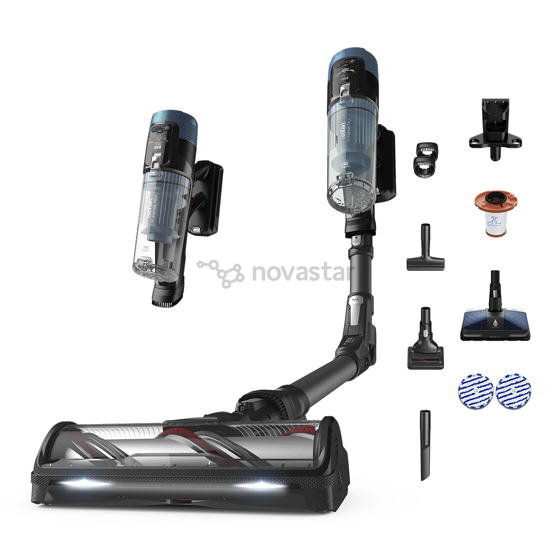 Tefal X-Force Flex 14.80, черный/зеленый - Беспроводной пылесос