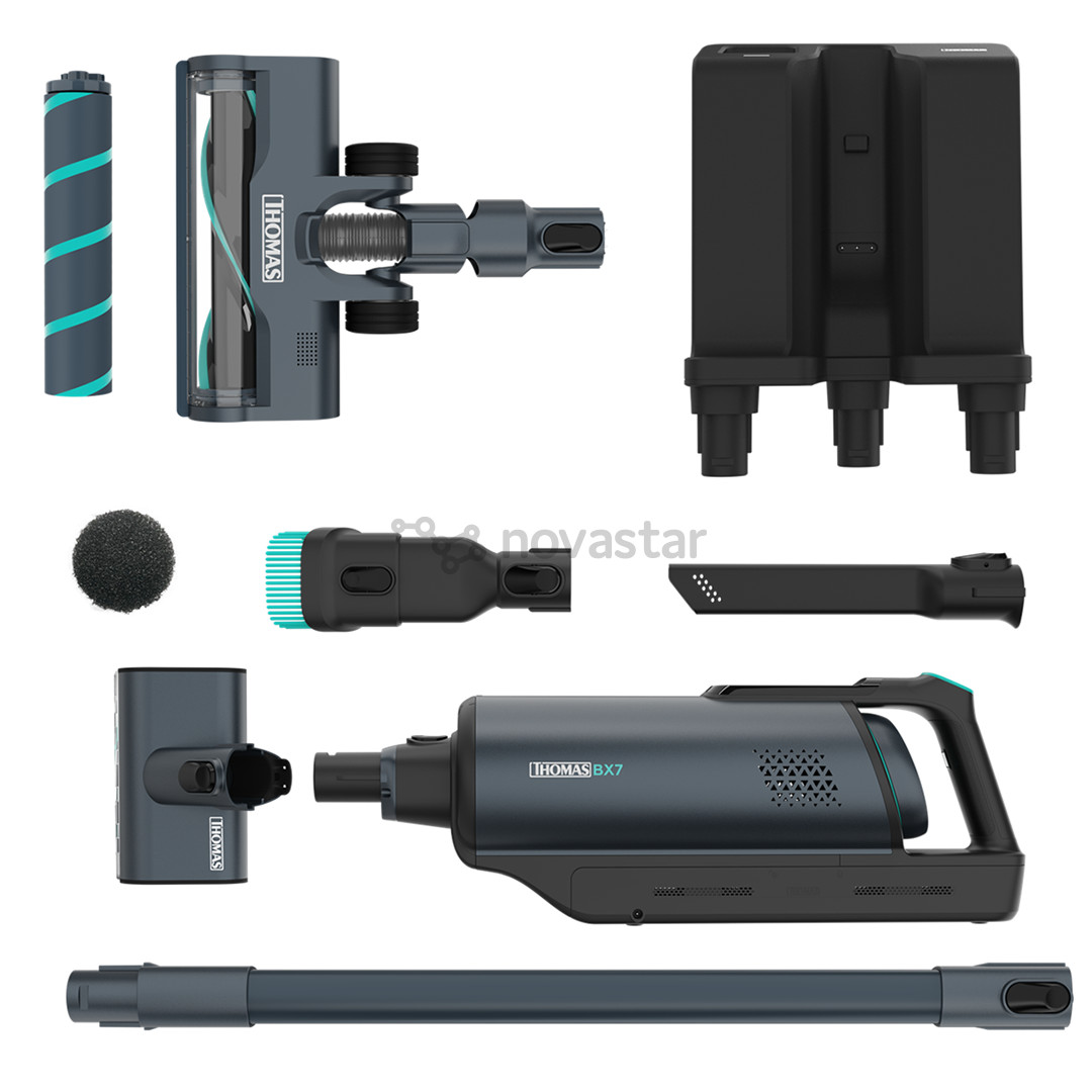 Thomas BX7, mėlynas - Belaidis dulkių siurblys