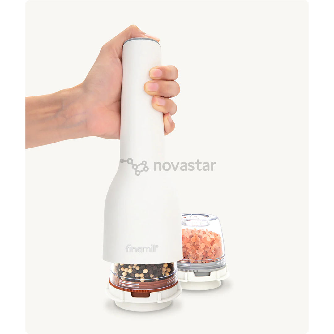 FinaMill Classic Rechargeable, white - Spice grinder